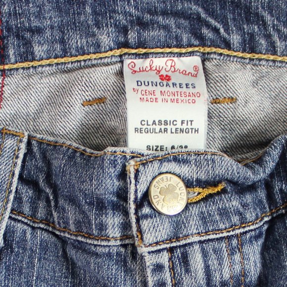 Lucky Brand Josie Classic Fit Medium Blue Wash Red Tag Boot Jeans Size 6/28 - Picture 5 of 7